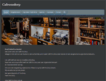 Tablet Screenshot of cafeonsdorp.nl